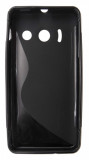 Husa silicon S-line neagra pentru Huawei Ascend Y300 (U8833)