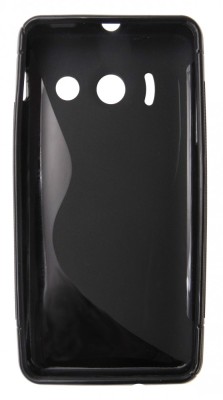 Husa silicon S-line neagra pentru Huawei Ascend Y300 (U8833) foto