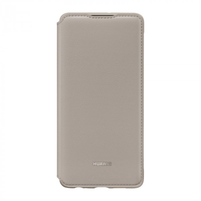 Husa Piele Huawei P30, Wallet Cover, Kaki 51992858