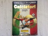panini album calciatori 2021 stickere abtibilduri fotbal fotbalisti campionatul italiei serie A si B italia fan sport / nu este complet / 134 pagini