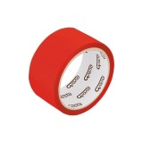 Banda adeziva acrilica simpla, rosu,48mm x 50m