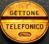 Cumpara ieftin Moneda / Jeton Telefonic GETTONE TELEFONICO - ITALIA, anul 1971 *cod 2645