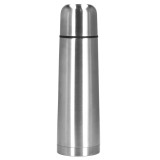 Cana termos cu pahar, perete din inox dublu izolat, 1000ml, 32cm, argintiu Household NewTrend