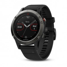 Gps watch garmin fenix 5 slate gray 240 x 240 pixels sunlight-visible always-on low power foto