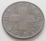 Elvetia, 2 Rappen 1967