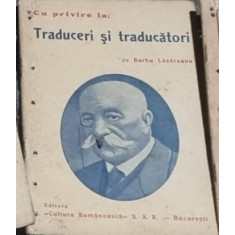 Barbu Lazareanu - Cu Privire la Traduceri si Traducatori