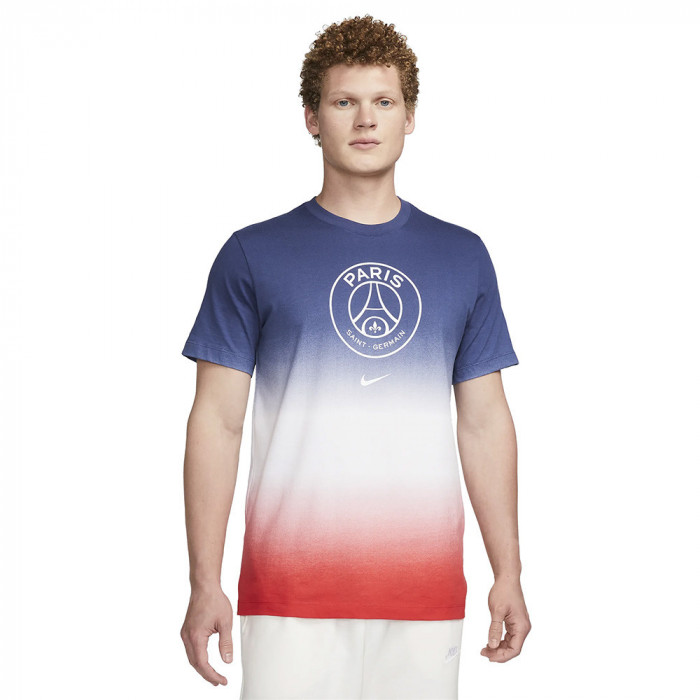 Paris Saint Germain tricou de bărbați Colour Crest - XXL
