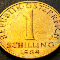 Moneda 1 SCHILLING - AUSTRIA, anul 1984 * cod 4639
