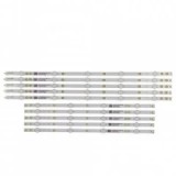 Set barete led , Televizor Philips 50 inch , 5 barete cu 5 led-uri si 5 barete cu 4 led-uri