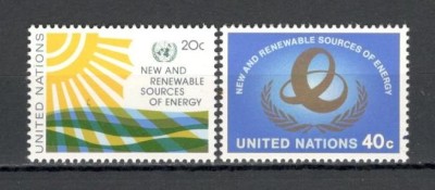 O.N.U.New York.1981 Noi forme de energie regenerabila SN.383 foto