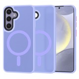 Husa MagSafe pentru Samsung Galaxy S24S926, Techsuit, HaloFrost, Mov Deschis