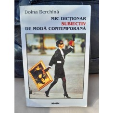 MIC DICTIONAR SUBIECTIV DE MODA CONTEMPORANA