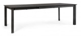 Cumpara ieftin Masa extensibila aluminiu gri antracit Konnor 160/240x100x76 cm