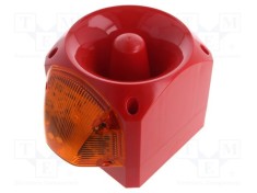 Semnalizator luminos și acustic KLAXON SIGNALS Nexus 105 10-60V DC, sirenă și lumină flash