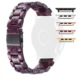 Curea polimer, compatibila Apple Watch 9|8|7|6|5|4|3|2|1 Series, 41mm|40mm|38mm, Tyrian Purple
