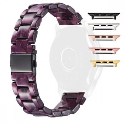 Curea polimer, compatibila Apple Watch 9|8|7|6|5|4|3|2|1 Series, 41mm|40mm|38mm, Tyrian Purple foto