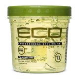Gel de păr Eco Style Olive Oil, fixare puternică și definire, 473 ml