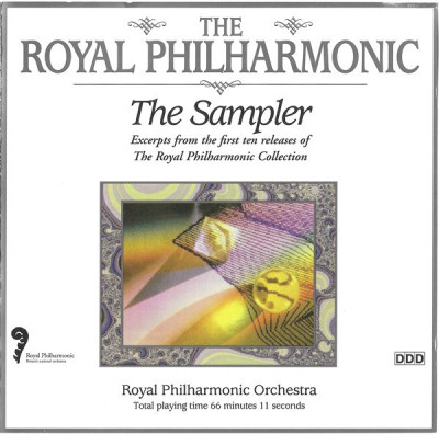 CD The Royal Philharmonic Orchestra &amp;lrm;&amp;ndash; The Sampler, original, holograma foto