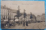Carte postala, Bruxelles, Place du Grand Sablon, 1931