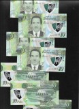 Botswana 10 pula 2018 polimer necirculate din mana in mana pret pe bucata