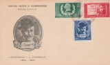1952 Romania - FDC Centenarul nasterii lui Ion Luca Caragiale, LP 321