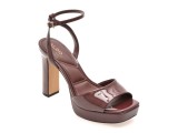 Sandale elegante ALDO visinii, CHICGLEAM 601, din piele ecologica lacuita