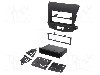 Rama adaptoare, 2 DIN, Citro&euml;n, Mitsubishi, Peugeot, neagra, ACV - 281200-04-0