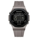 Ceas Bărbați Naviforce 7117 Gri &ndash; Funcții Multiple, Design Sport, Rezistent la Șocuri, Rezistent la Apă 5ATM
