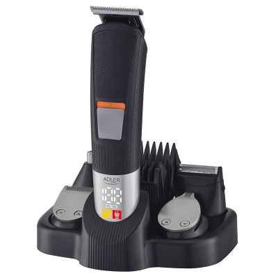 Set 5 in 1 Trimmer cu Afisaj LED Adler &amp;ndash; Ingrijirea completa pentru barbatul modern foto