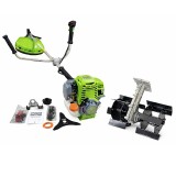 Motocoasa pe benzina Campion PRO, 4 timpi, 8.5CP 58CC, Profesionala, Easy Start, Consum redus+ Cadou Prasitoare pentru motocoasa