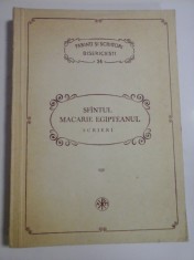 SFANTUL MACARIE EGIPTEANUL SCRIERI - OMILII DUHOVNICESTI - PSB 34