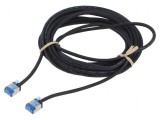Cablul de rețea U/FTP 6a LSZH negru 5m 32AWG, Goobay