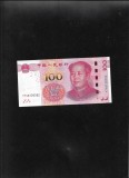 China 100 yuan 2015 seria120502 aunc