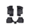 Covorase Auto Tip Tavita Cauciuc VW Jetta 6 2011-2017 ALM, Negre, Margine Inalta, Fara Miros, Fixare Podea