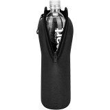 Manșon de sticlă de apă de unică folosință pentru Smartwater/LIFEWTR 33.8 Fl Oz, neopren izolat, negru