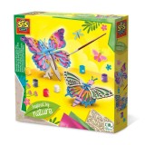 Set de Decorat Fluturi din Lemn, SES Creative