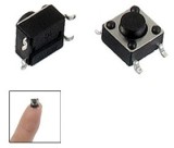 Push buton 6x6mm, inaltime 5mm - 124307