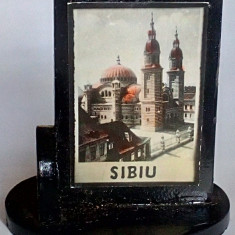 Microvedere-bibelou Sibiu, reg. Brasov, R. P. R., circa 1964