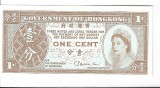 Bancnota 1 cent (1971-1981), UNC - Hong Kong, unifata