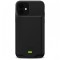 Baterie Externa Tip Husa Goui pentru Apple iPhone 11, 4500 mA, Wireless, Neagra
