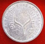 (M1549) MONEDA TERRITOIRE FRANCAIS DES AFARS ET DES ISSAS (ASTAZI DJIBOUTI) - 5 FRANCS 1968, TIRAJ 100.000 BUC - RARA