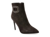 Botine elegante EPICA maro, E32778B, din piele intoarsa