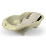 Cadita cu suport anatomic Hippo - Verde Eco, Dolu Nuve