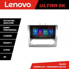 Navigatie Ford Focus 2 Automat Lenovo Kit-140-automatic 8 core QLED Qualcomm 4+64 360 Android Waze USB Navigatie Internet Youtube Radio CarStore Techn