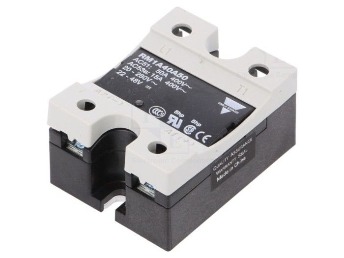 Releu semiconductor 50A 22-48VDC