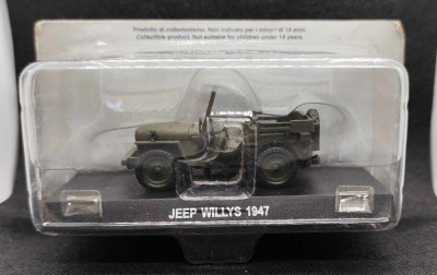Macheta Jeep Wyllis - DeAgostini 1/43 foto
