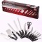 Set de 13 cutite pentru bucatarie Miracle Blade World Class din otel inoxidabil