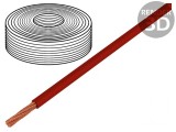 Cablu Electric Cupru Izolat PVC Roșu 6mm&sup2; 450V/750V