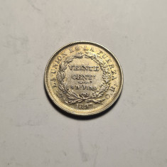 Bolivia 20 Centavos 1897 UNC