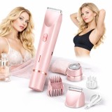 Cumpara ieftin Aparat de ras 2 In 1, BIRAI LadyTrim Pro, Masina De Ras Electrica Pentru Femei, Masina De Ras Electrica 2 In 1 Pentru Picioarele Femeilor, Fata Sub Ax